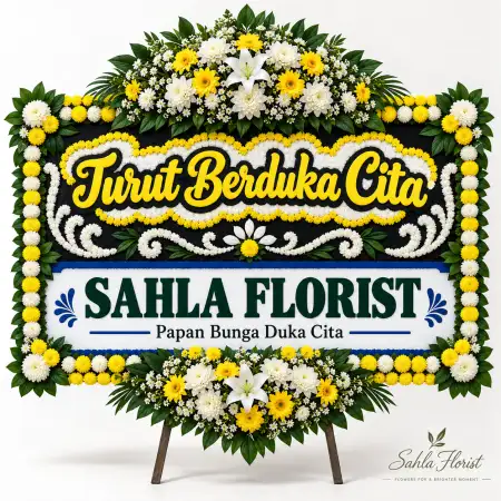Papan Bunga Duka Badung
